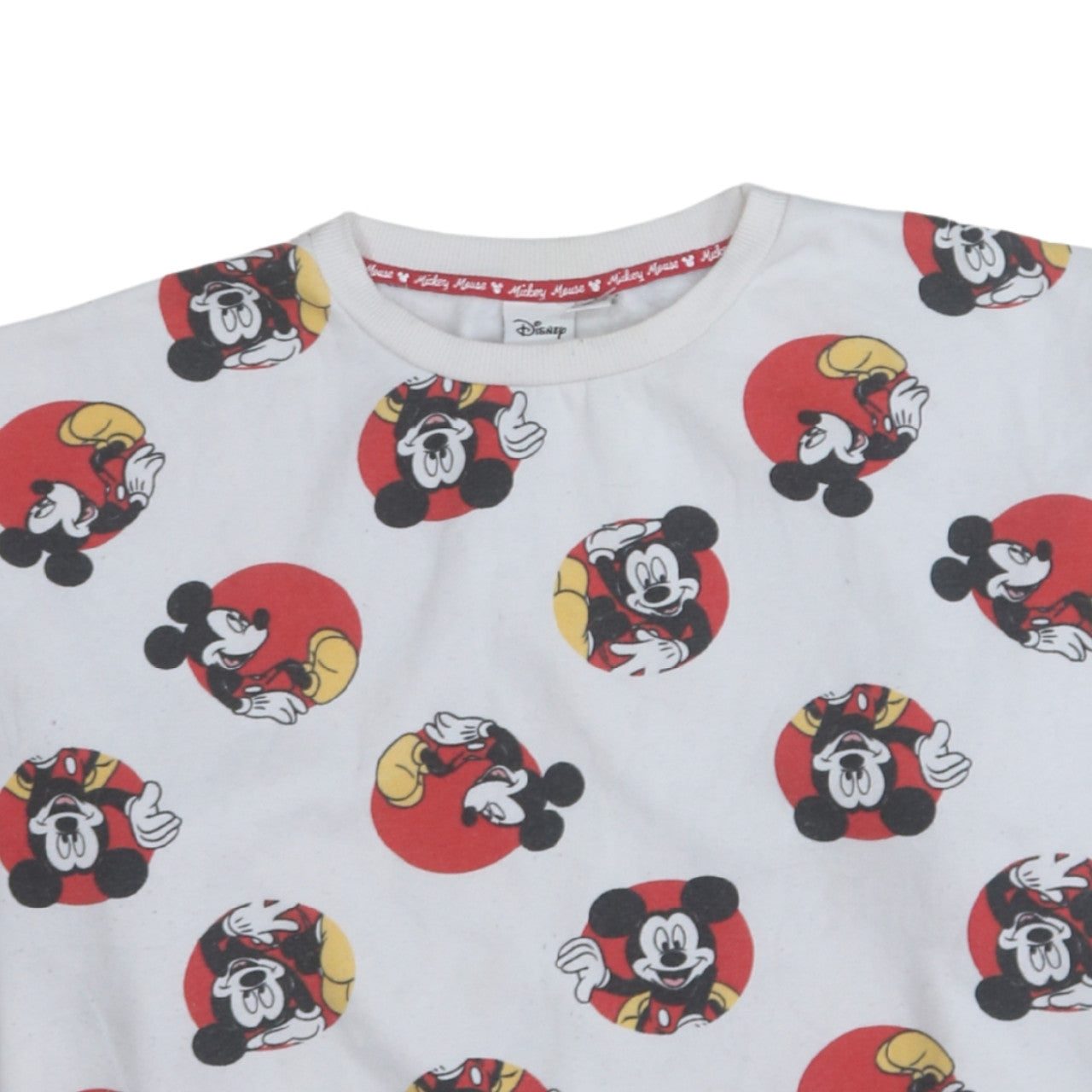 Womens UK Size 14/16 Disney White Pullover Sweatshirt