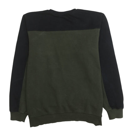 Mens UK Size L adidas Green Pullover Sweatshirt