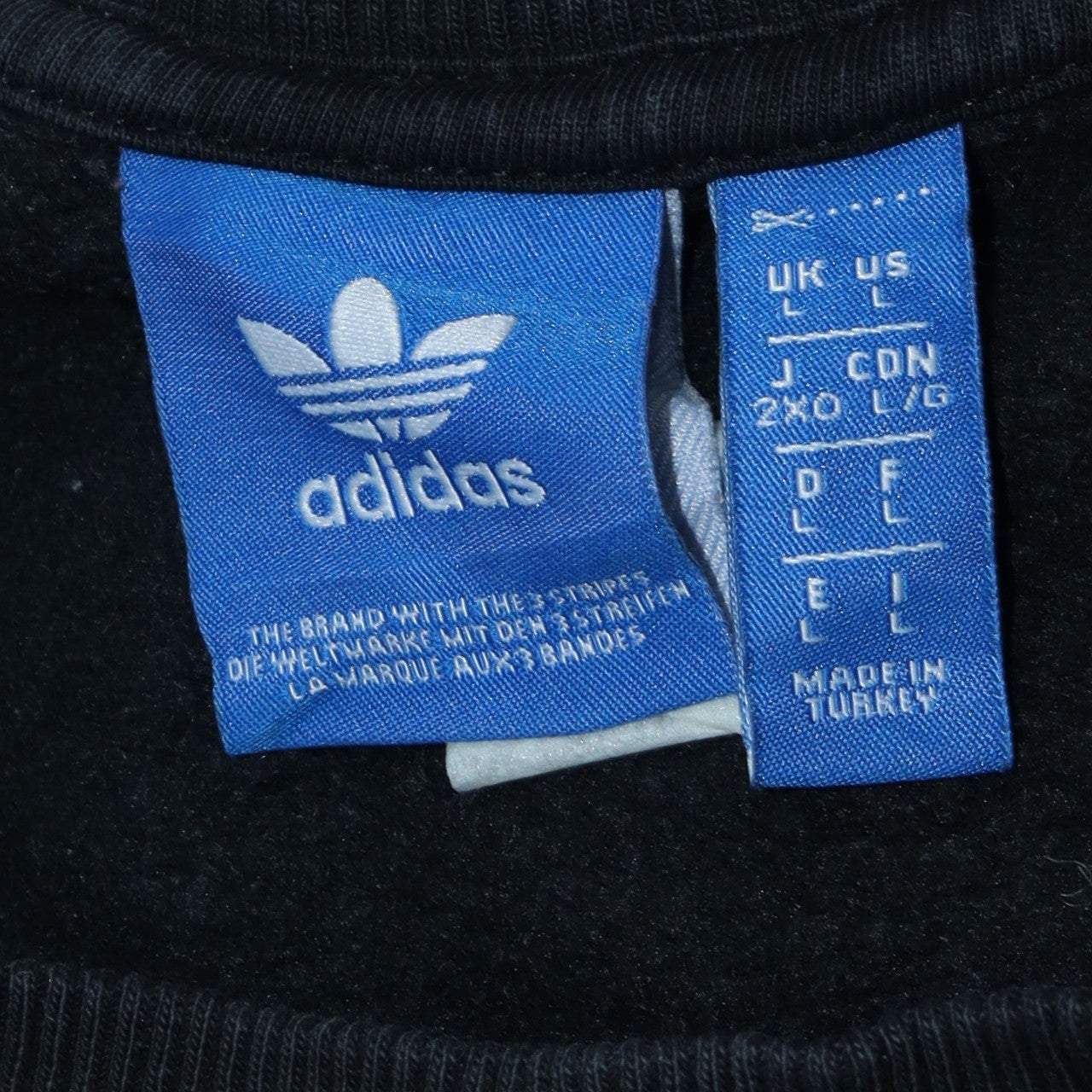 Mens UK Size L adidas Green Pullover Sweatshirt