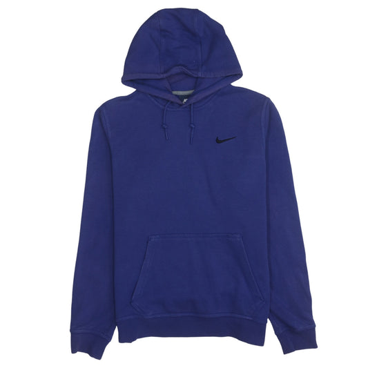 Womens UK Size M Nike Blue Pullover Hoodie