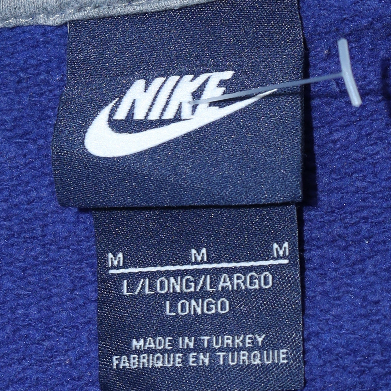 Womens UK Size M Nike Blue Pullover Hoodie