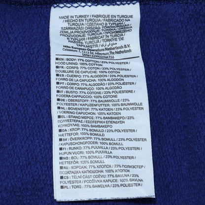 Womens UK Size M Nike Blue Pullover Hoodie
