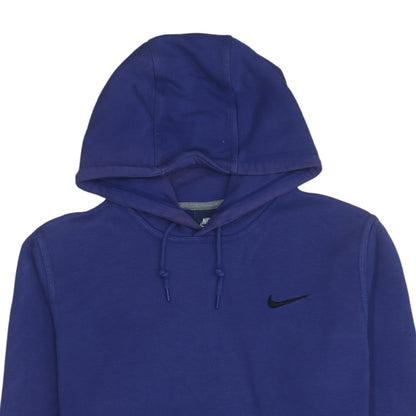 Womens UK Size M Nike Blue Pullover Hoodie