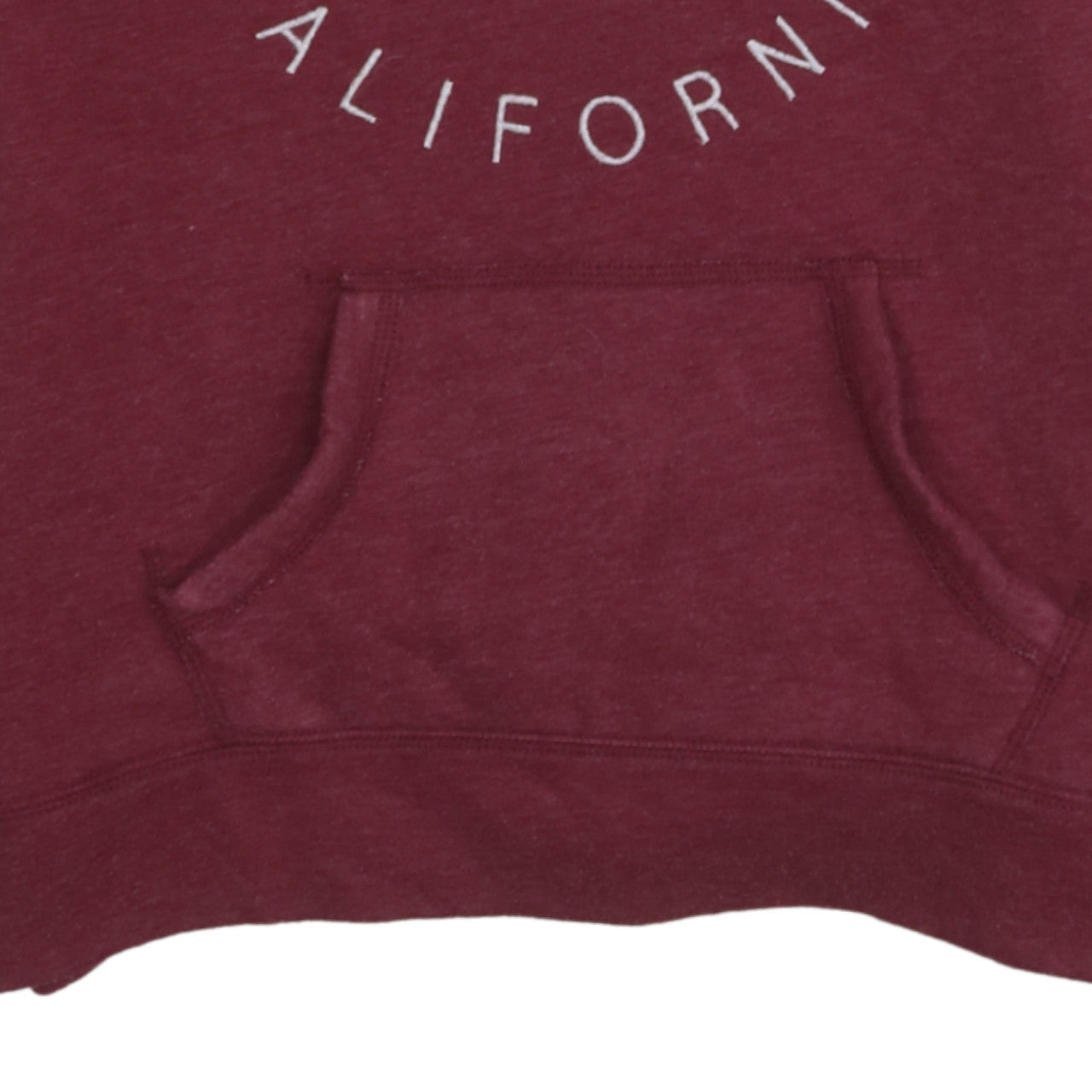 Womens UK Size XS Hollister Red Pullover Hoodie