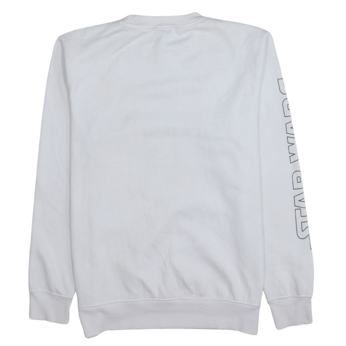 Mens UK Size L Primark White Pullover Sweatshirt