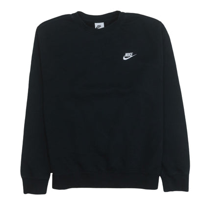Mens UK Size M Nike Black Pullover Sweatshirt