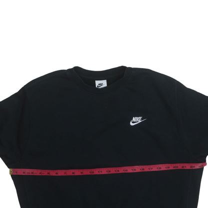 Mens UK Size M Nike Black Pullover Sweatshirt