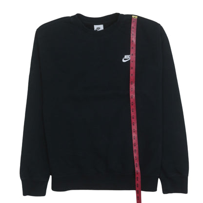 Mens UK Size M Nike Black Pullover Sweatshirt