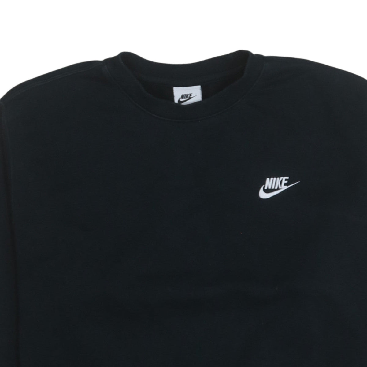 Mens UK Size M Nike Black Pullover Sweatshirt