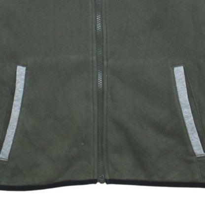 Nike Boys Olive & Grey Full Zip Hoodie Sweatshirt XL 13-15 Years Hooded