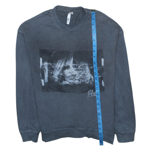 Mens UK Size S Poco by Pippa Grey Pullover Sweatshirt