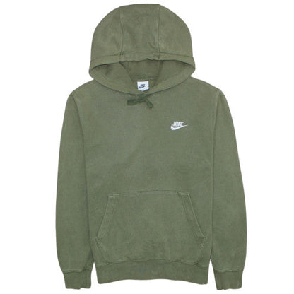 Mens UK Size S Nike Green Pullover Hoodie