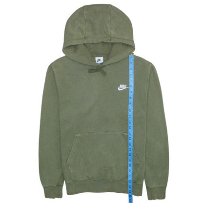 Mens UK Size S Nike Green Pullover Hoodie