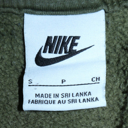 Mens UK Size S Nike Green Pullover Hoodie