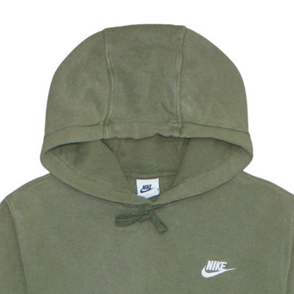 Mens UK Size S Nike Green Pullover Hoodie