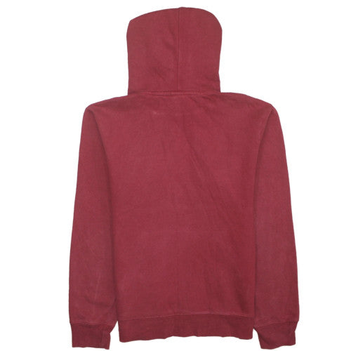 Mens UK Size S The North Face Red Pullover Hoodie