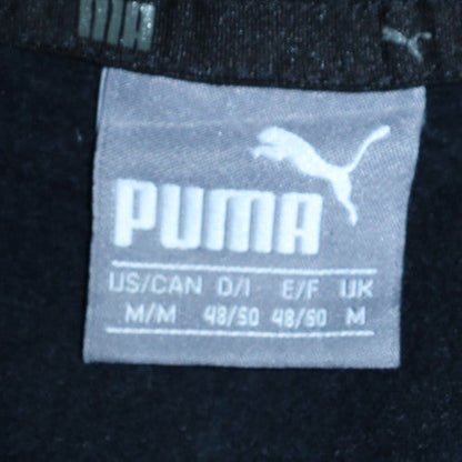 Mens UK Size M PUMA Black Pullover Hoodie
