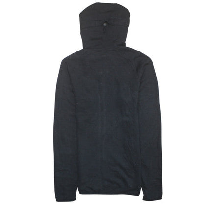 Womens UK Size XS adidas Black Full Zip Hoodie