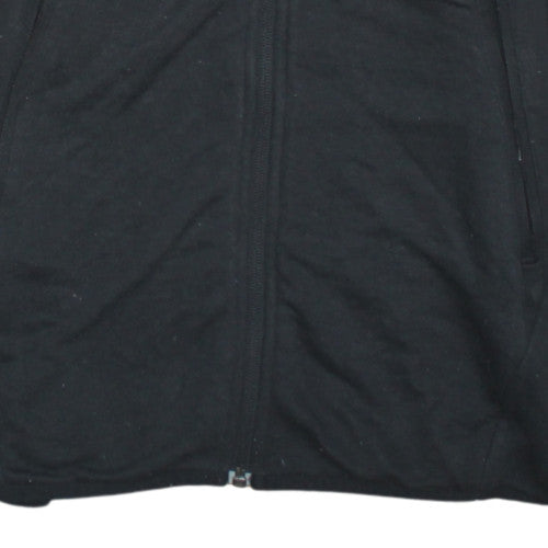 Womens UK Size XS adidas Black Full Zip Hoodie