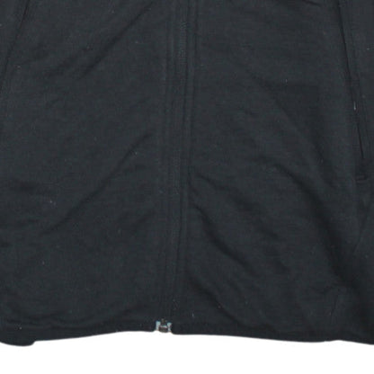 Womens UK Size XS adidas Black Full Zip Hoodie