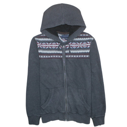 Mens UK Size M Tommy Hilfiger Grey Full Zip Hoodie