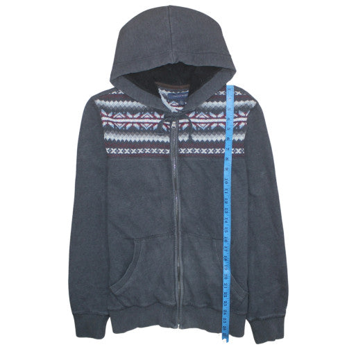 Mens UK Size M Tommy Hilfiger Grey Full Zip Hoodie