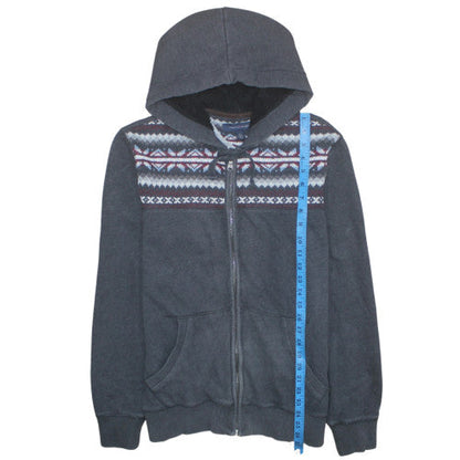 Mens UK Size M Tommy Hilfiger Grey Full Zip Hoodie