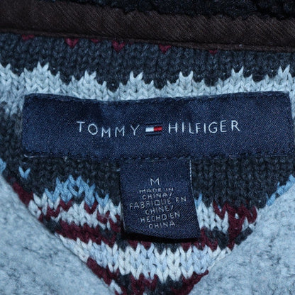 Mens UK Size M Tommy Hilfiger Grey Full Zip Hoodie