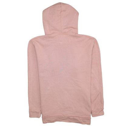 Womens UK Size L PUMA Pink Pullover Hoodie