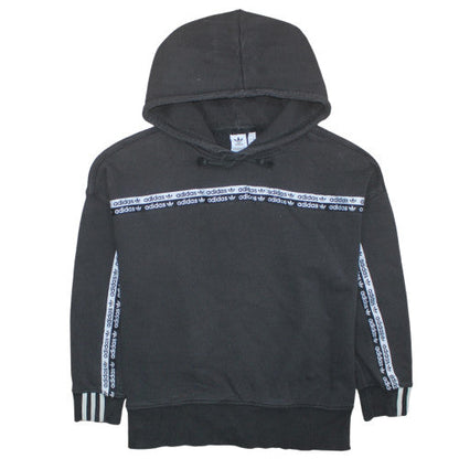 Womens UK Size 14 adidas Black Pullover Hoodie
