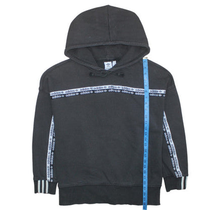 Womens UK Size 14 adidas Black Pullover Hoodie