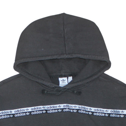 Womens UK Size 14 adidas Black Pullover Hoodie