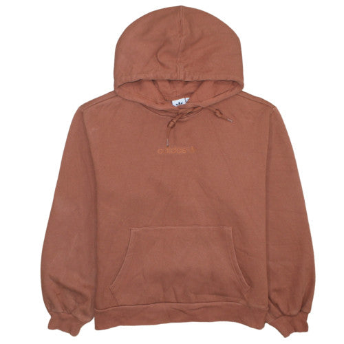Womens UK Size 10 adidas Brown Pullover Hoodie