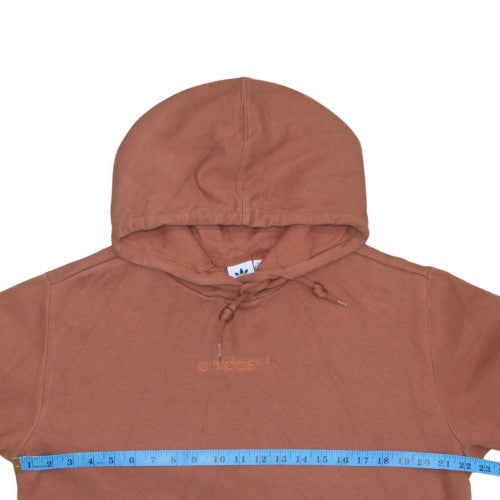 Womens UK Size 10 adidas Brown Pullover Hoodie