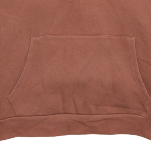 Womens UK Size 10 adidas Brown Pullover Hoodie