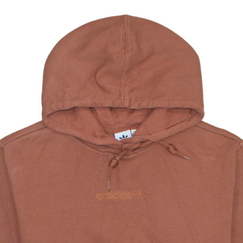 Womens UK Size 10 adidas Brown Pullover Hoodie