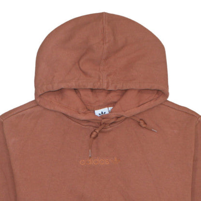 Womens UK Size 10 adidas Brown Pullover Hoodie