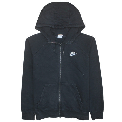 Mens UK Size M Nike Black Full Zip Hoodie