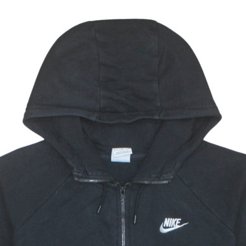 Mens UK Size M Nike Black Full Zip Hoodie