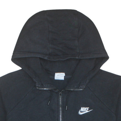 Mens UK Size M Nike Black Full Zip Hoodie