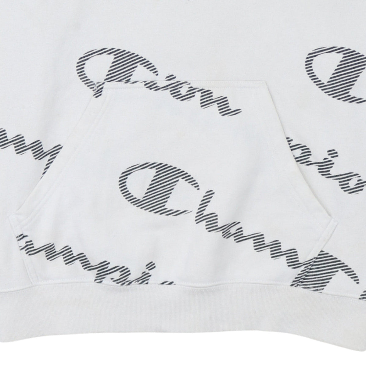 Womens UK Size M Champion White Pullover Hoodie
