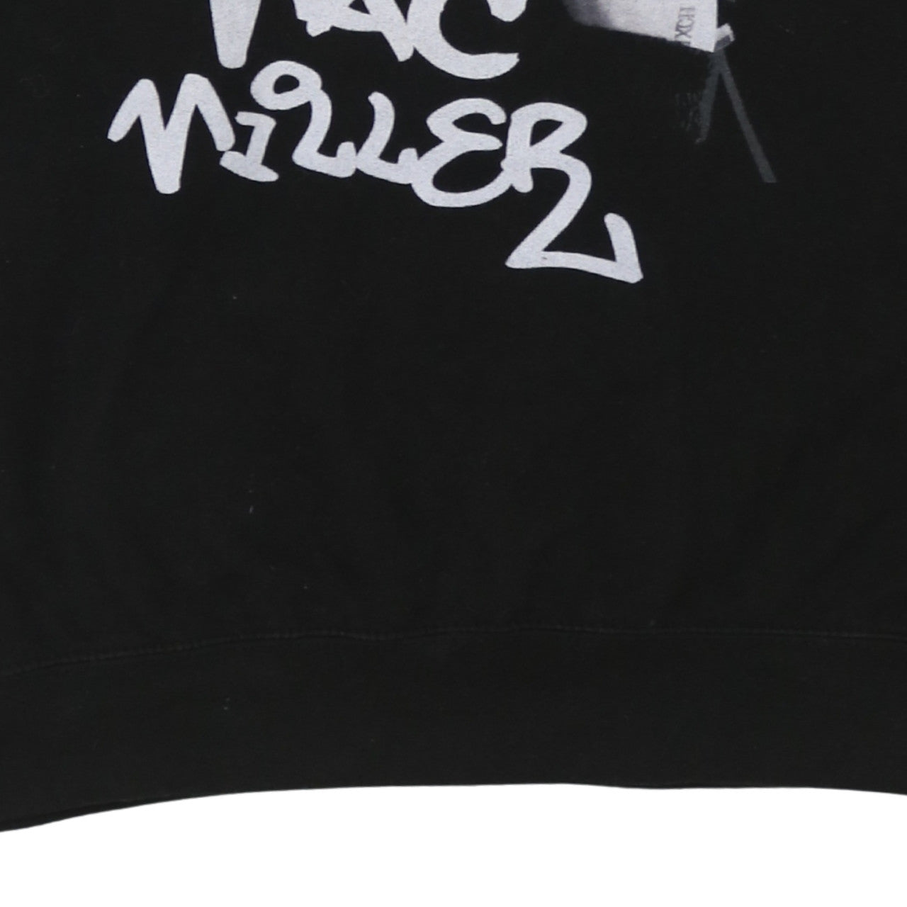 Mens UK Size L Awdis Black Pullover Sweatshirt