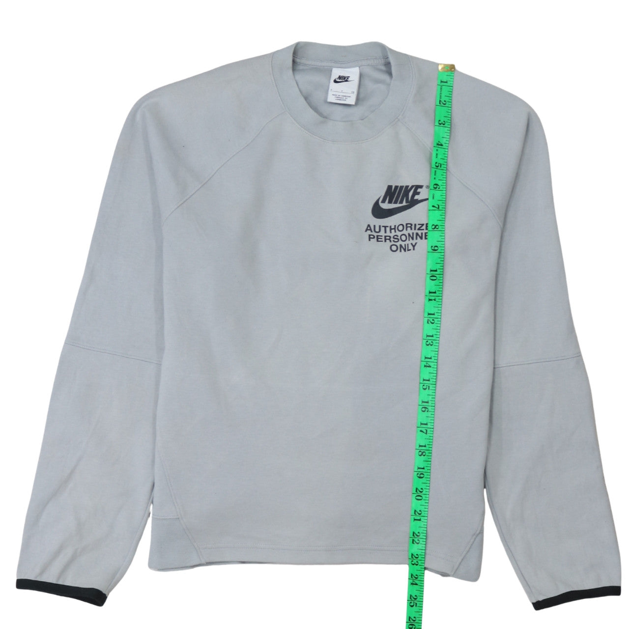 Womens UK Size M Nike Grey Pullover Sweatshirt