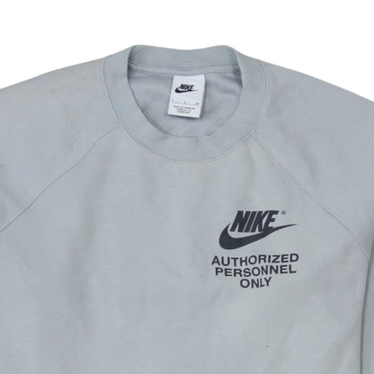Womens UK Size M Nike Grey Pullover Sweatshirt