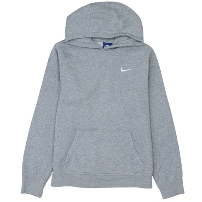 Nike Boys Grey XL Pullover Hoodie Sweatshirt 13-15 Years Fleece Lined