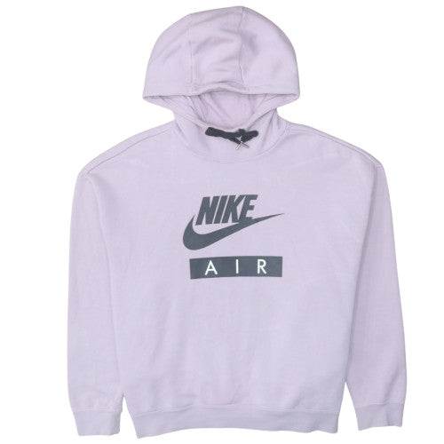 Womens UK Size L Nike Purple Pullover Hoodie