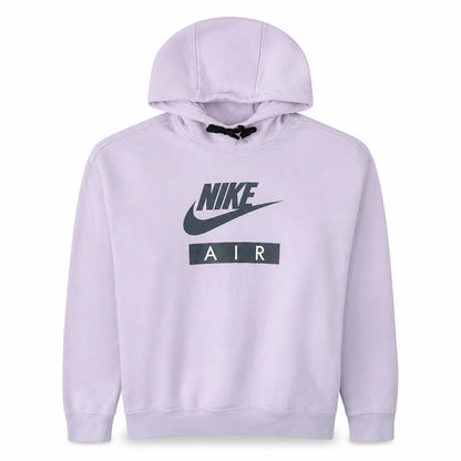 Womens UK Size L Nike Purple Pullover Hoodie