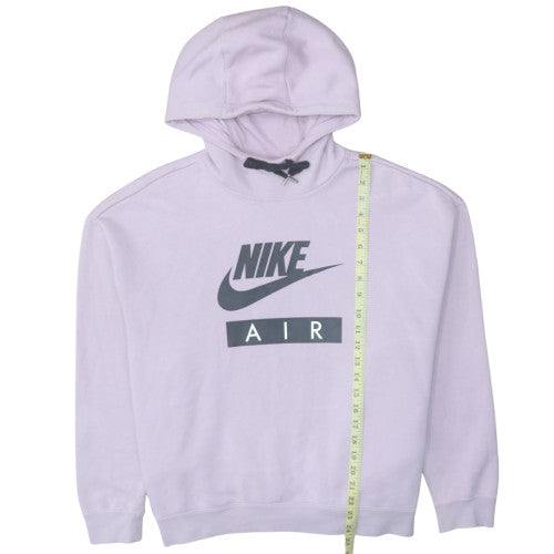 Womens UK Size L Nike Purple Pullover Hoodie