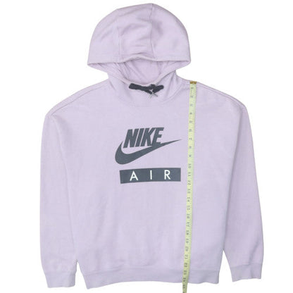 Womens UK Size L Nike Purple Pullover Hoodie