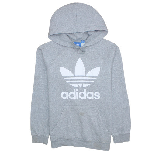 Mens UK Size M adidas Grey Pullover Hoodie